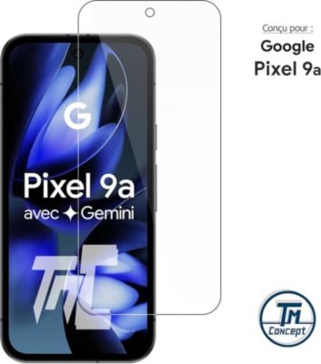 Protège écran TM CONCEPT Verre trempé pour Google Pixel 9a