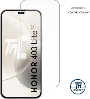 Protège écran TM CONCEPT Verre trempé pour Honor 400 Lite