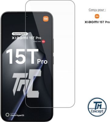 Protège écran TM CONCEPT Verre trempé pour Xiaomi 15T Pro