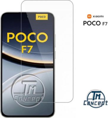 Protège écran TM CONCEPT Verre trempé pour Xiaomi Poco F7