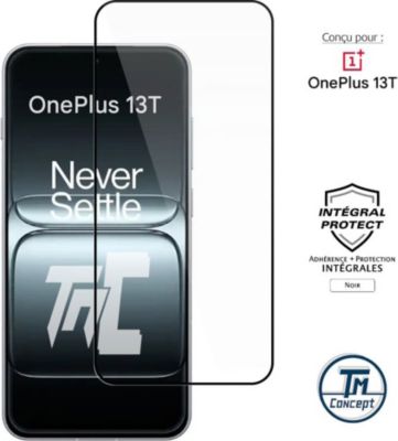 Protège écran TM CONCEPT Verre trempé intégral pour OnePlus 13T