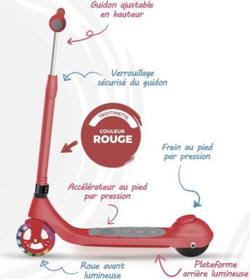 Urbanglide - Trottinette Ride-55 Kids - Trottinette électrique