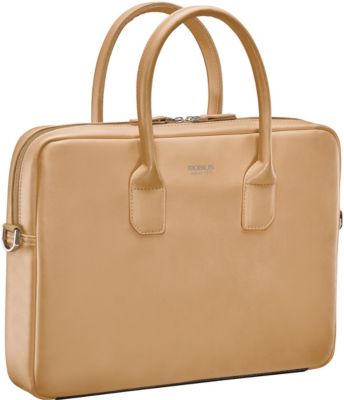 Sacoche MOBILIS Portable 11-14", Fond Renforcé, Camel