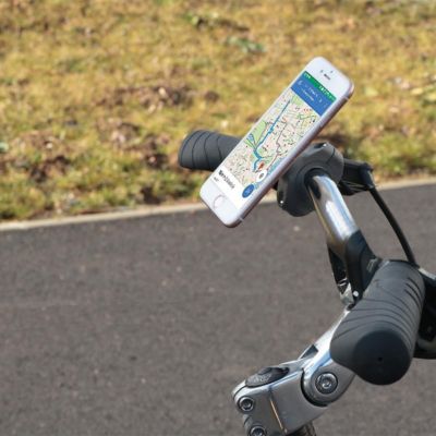 Support smartphone MOBILIS pour Vélo Universel Rotation 360° Noir