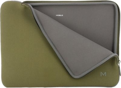 Housse MOBILIS PC/Tablette 12.5-14'' Néoprène Kaki/Gris