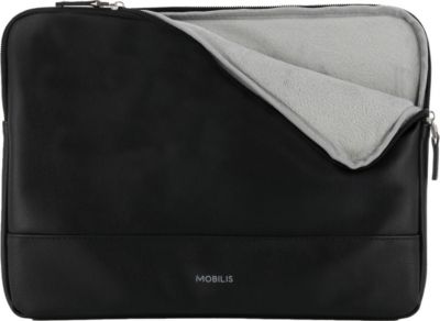 Housse MOBILIS Etui Simili Cuir Déperlant PC 14" Noir Housse MOBILIS Etui Simili Cuir Déperlant PC 14" Noir