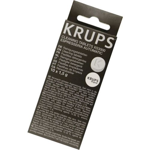 10 Tablettes détergentes pour machine à café KRUPS XS300010