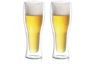 Verre FAUBOURG à Bière double paroi Dublin Pack de 2