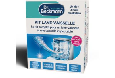 KIT DR BECKMANN starter pack entretien lave-vaisselle