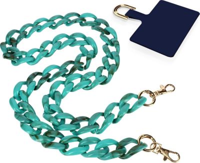 Cordon téléphone MOXIE Bijou Téléphone 120cm Capri Turquoise