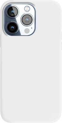 Coque MOXIE iPhone 15 Pro Max Semi-rigide Fine Blanc