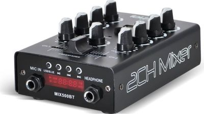 Table de mixage IBIZA Table de mixage 2 canaux USB/BT