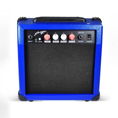 JOHNNY BROOKS Ampli de guitare bleu 20W/6,5"