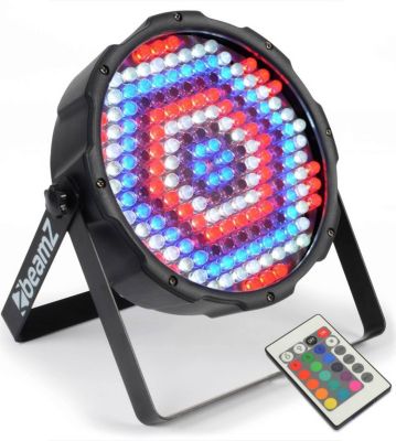 Jeu de lumières BEAMZ Projec lumi Flat PAR LED 10mm45W+Tél