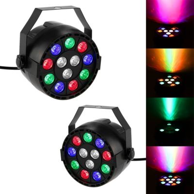 Jeu de lumières PUR LIGHT 2 Jeux lumi type proj PAR LED RGBW 12x1W