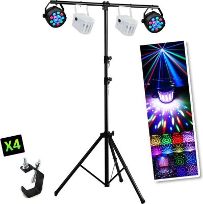 Jeu de lumières PUR LIGHT Pack portique/4 jeux lum+fixation