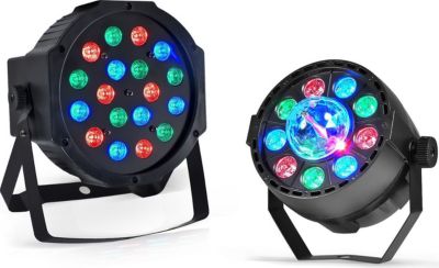 Jeu de lumières PUR LIGHT Project PAR LED/Proj PAR MINI+Dôme LED