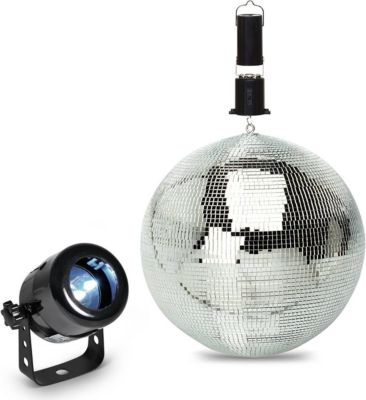 Jeu de lumières EXPELEC Pack lumi Project LED+Boule facettes20cm