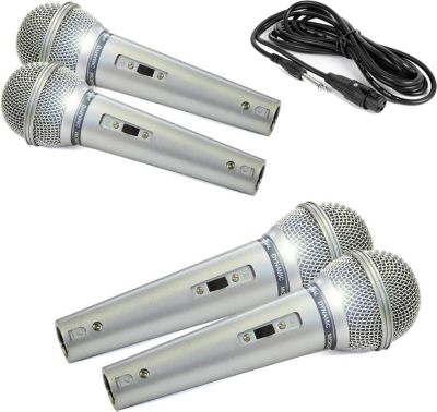 Micro MR ENTERTAINER 4 Microphones Chant KARAOKE Conférence,