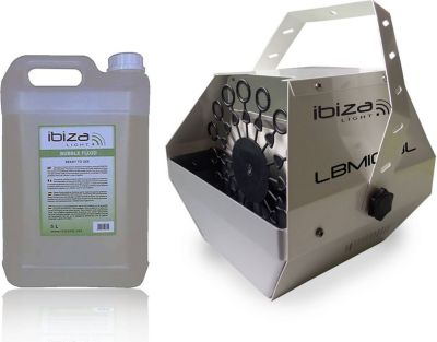 Liquide noir spécial machines à fumée - IBIZA LIGHT - Bidon de 5L