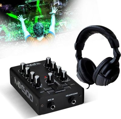 Table de mixage IBIZA MIX500 + casque