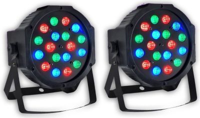 Jeu de lumières PUR LIGHT Jeux de lumière 2 Projecteurs DJ Light P