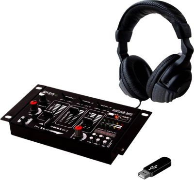 Table de mixage IBIZA DJ21 USB Bluetooth