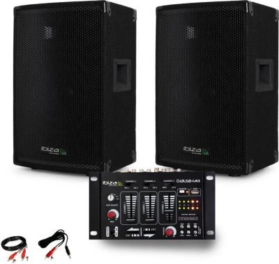 Pack sono BM SONIC Paire d'enceinte Sono passive IBIZA DISC