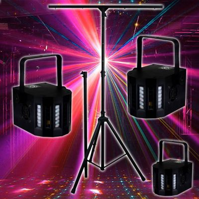 Jeu de lumières LYTOR PACK Sono DJ LIGHT Jeux de lumière 3 EFF