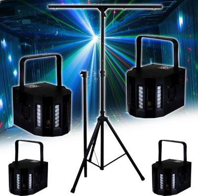 Jeu de lumières LYTOR Sono DJ LIGHT Jeux de lumière 4 EFFETS D