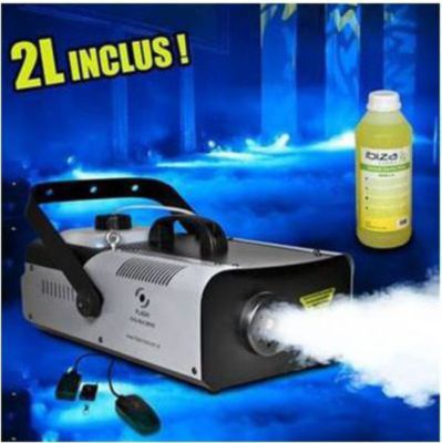Machine à fumée FLASH Machine à fumée 1320W DMX-2 tél+2L