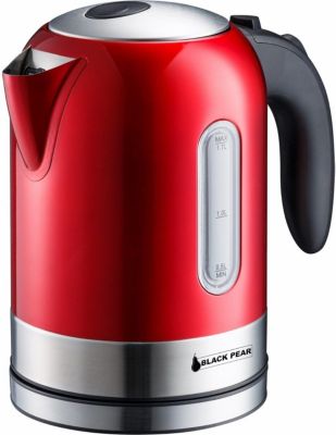 Bouilloire BLACK PEAR Bouilloire sans fil 1.7L Rouge - Blackpe