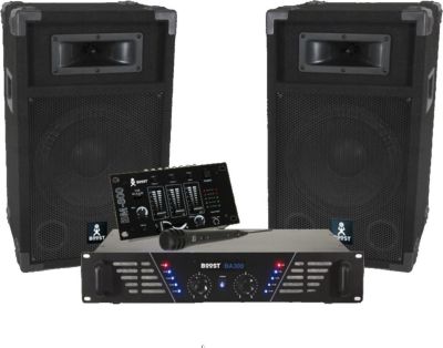 Pack sono BOOST BOOST DJ-300 Pack sonorisation BOOST300