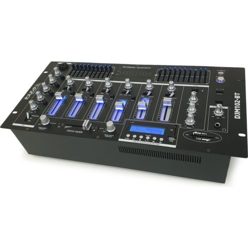 Table de mixage 2 voies avec Bluetooth, USB et RCA MIX500BT par Ibiza Sound, Tables de mixage / Platines
