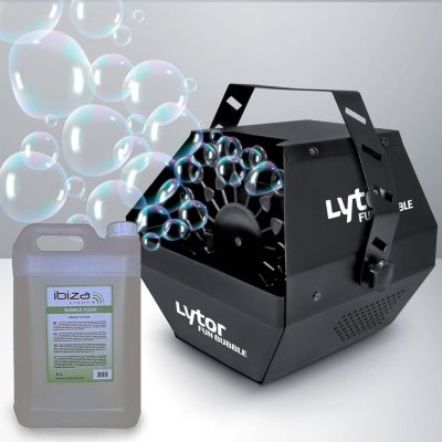 LYTOR Machine à bulles 500W Spécial Fête, Mari