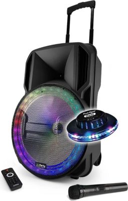 Enceinte sono PARTY LIGHT&SOUND PARTY-15RGB-OVNI - 800W USB BT RADIO FM