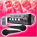 Pack sono PARTY LIGHT&SOUND Amplificateur Soirée Karaoke 50W - Stéré
