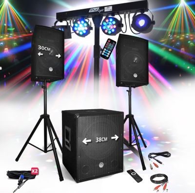 Pack sono BM SONIC BMS1512-USB-BT-EUPHORIA, Sono complète