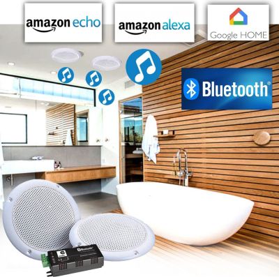 Enceinte résidentielle E-AUDIO Haut-parleurs 80W plafond encastrable WA