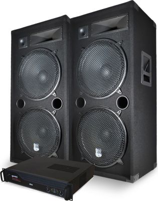 Pack sono BM SONIC Enceintes DJ CLUB LSC215 - Fêtes foraine Pack sono BM SONIC Enceintes DJ CLUB LSC215 - Fêtes foraine