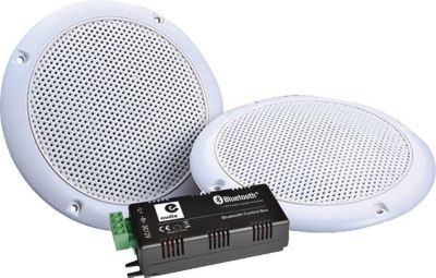 Enceinte résidentielle E-AUDIO Haut-parleurs WATERPROOF Hifi 80W plafon