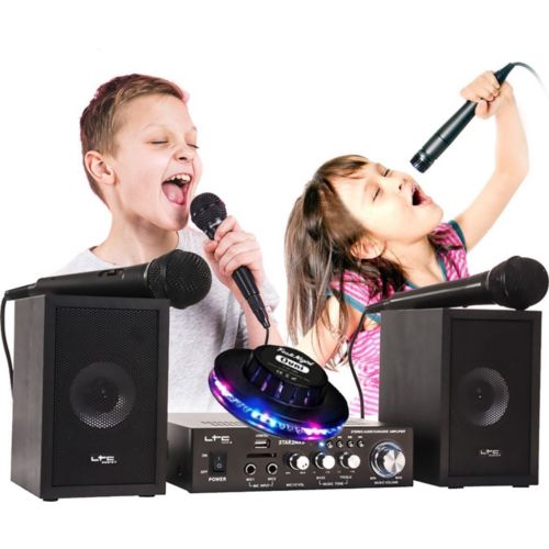 Karaoké LTC Pack Karaoké Enfant Ibiza sound 2x50W ST