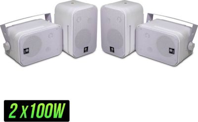Enceinte Multiroom E-AUDIO Haut-parleurs plafond E-Audio B418, 2x10
