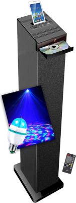 Enceinte Bluetooth INOVALLEY Tour de son Inovalley HP32-CD noire avec