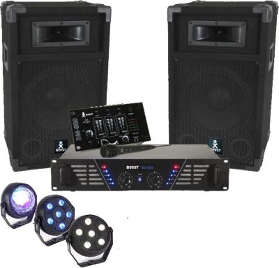 Pack sono BOOST BOOST DJ-300 Pack SONO + PARTY-TRIFX