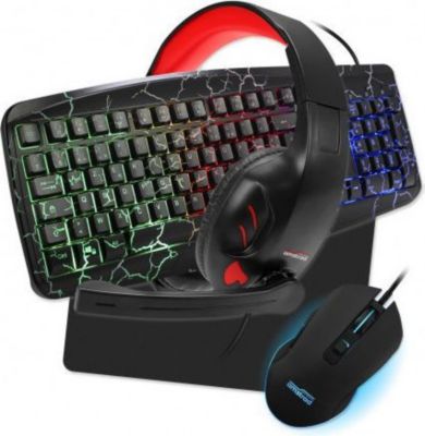 Clavier gamer AMSTRAD WARRIORS 5 pièces Retro-éclairage RGB