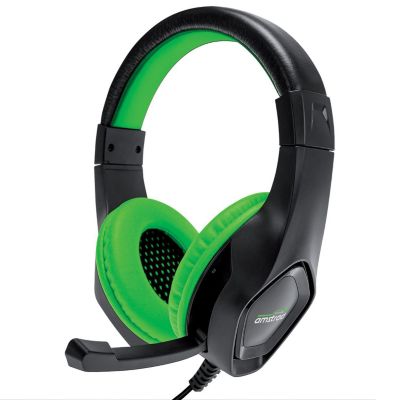 Casque gamer AMSTRAD AMS-H888 GREEN 40mm Power Bass