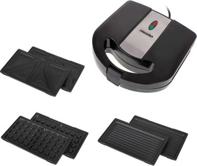 Croque, gaufre, gril MESKO Grill multifonction 3 en 1 MS 3045 - Gau