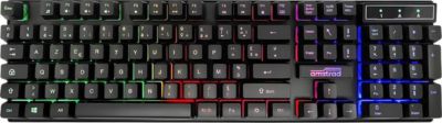 Clavier gamer AMSTRAD AMS-KEY008 USB, Rétro-éclairage RGB