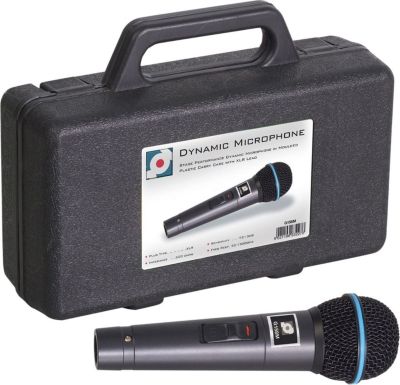 Micro SOUNDLAB Microphone à main Dynamic avec cordon et